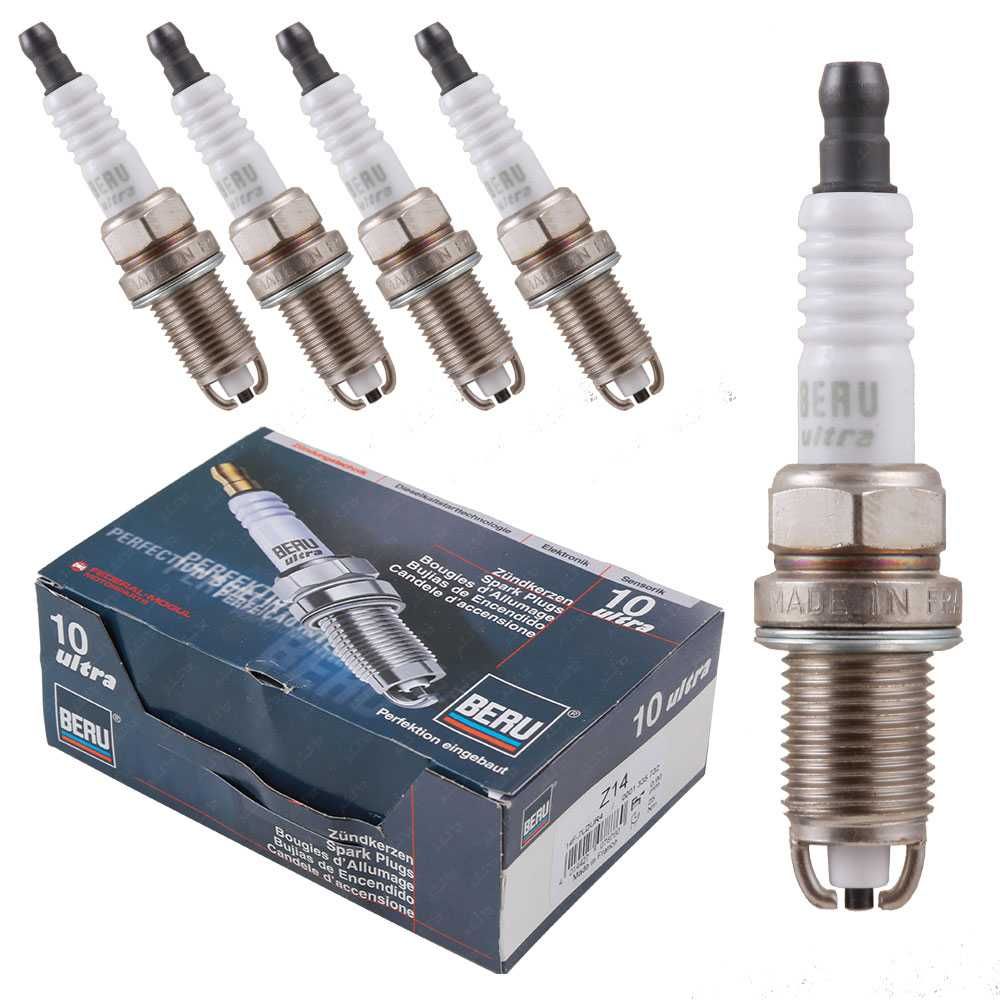 شمع پایه کوتاه دو الکترود BERU کد Z14