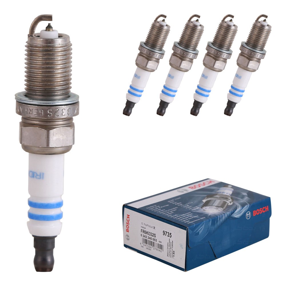 شمع سوزنی پایه کوتاه ایریدیوم بوش آلمان FR6KI332S-9735