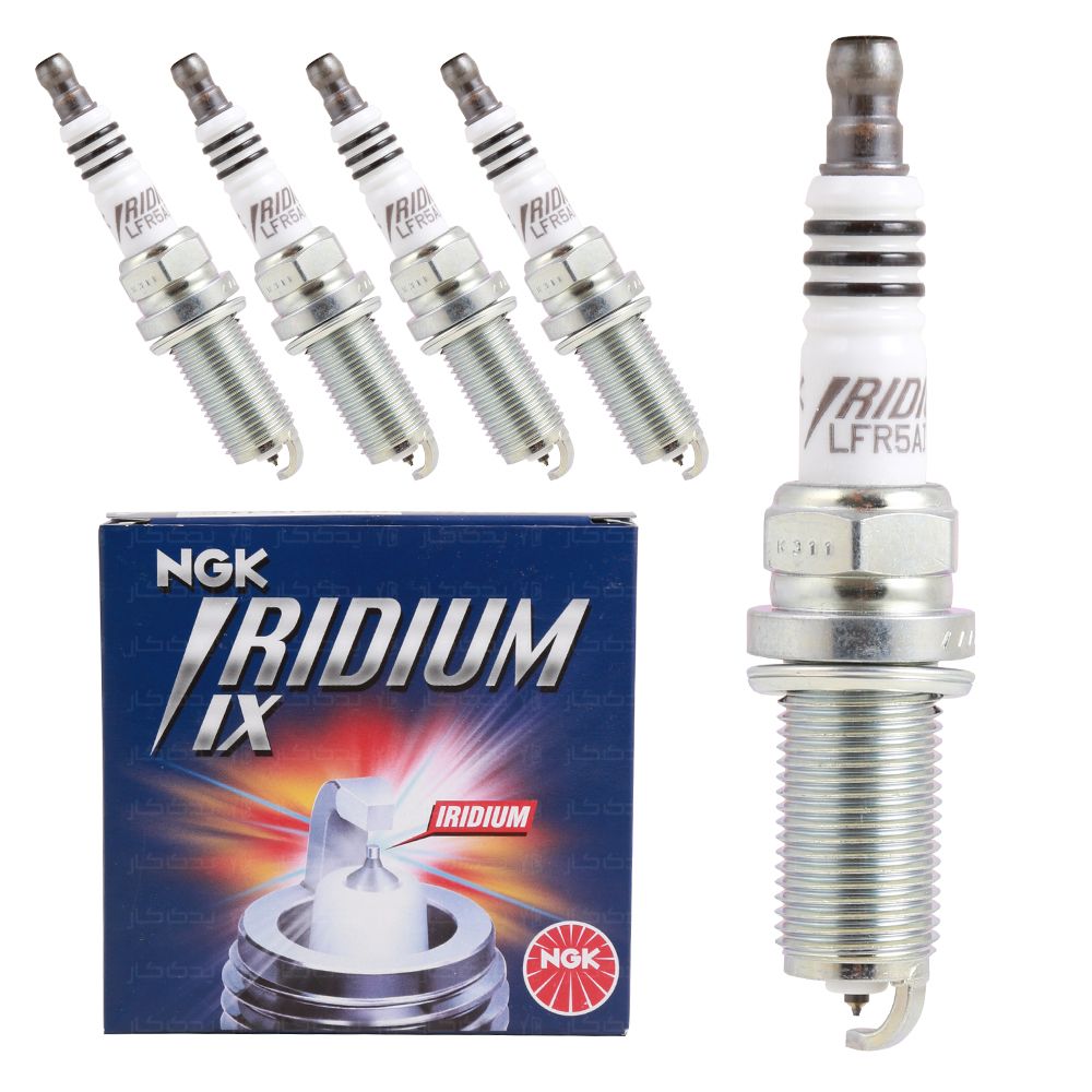 شمع سوزنی ایریدیم پایه بلند اصلی ان جی کی ژاپن NGK 4469-LFR5AIX11