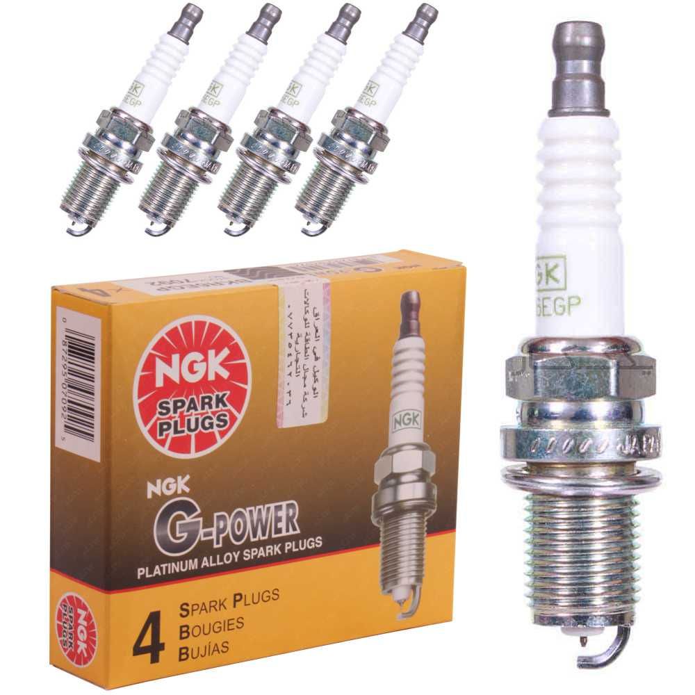 شمع سوزنی پلاتینیوم پایه کوتاه جی پاور اصلی ژاپن NGK 7092-BKR6E-GP